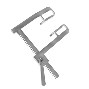 Retractor Esternal de Acero Inoxidable, 15 cm de Longitud, 10 cm de Ancho, 3 cm de Profundidad, Hoja Lateral, Instrumento Quirúrgico, Herramienta Médica de Operación - Product Image 2