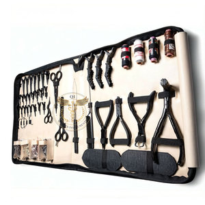 Professional Hair Extension Tool Kit Set – Micro <b>Ring</b> Pliers, Loop Needle, Thread, <b>Clips</b> & Beads for Salon and DIY Hair Styling - Product Image 2