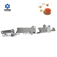 Machine extrudeuse de nourriture pour poissons de l'usine de Shandong, petite machine de fabrication de granulés flottants pour poissons-chats