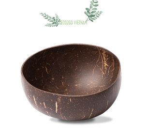 Handcrafted Coconut <b>Shell</b> Bowl - Natural Organic Smoothie Bowls Laser Engraved Logo Available by ECO2GO Vietnam - Product Image 6