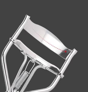 Recourbe-cils en acier inoxydable, outil de beauté pour recourber les cils, convient aux débutants, poignée confortable et bande de caoutchouc souple - Product Image 2