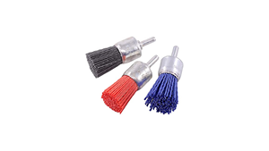 Nylon Filament End <b>Brush</b> for Drill Attachment Deburring Surface Preparation Cleaning Tool - Product Image 2