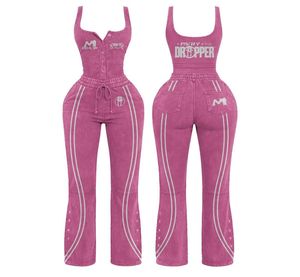 Conjunto de Pantalones Cortos Deportivos Unisex OEM con Cierre de Broches Laterales y Top sin Tirantes, Ropa Casual Urbana, 100% Algodón, Secado Rápido, Transpirable - Product Image 5