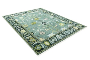 Alfombra de Arte Bohemio, Cómoda y Suave, Diseño Tibetano, Anudada a Mano, Reversible, de Lana/Seda, Antideslizante, para Dormitorio, Alfombra Grande para Sala de Estar - Product Image 3