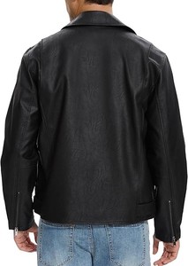 Chaquetas Casuales de Cuero Genuino de Piel de Oveja para Hombre, Diseño Único, Alta Calidad, Manga Larga, Estilo Elegante, Ropa de Invierno Ecológica - Product Image 6
