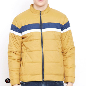 เสื้อแจ็คเก็ตพัฟเฟอร์บุขนหนานุ่มสำหรับผู้ชาย เสื้อกันหนาวแบบหนา กันลม เหมาะสำหรับใส่กลางแจ้ง เสื้อแจ็คเก็ตพัฟเฟอร์บุขนสำหรับผู้ชาย - Product Image 1