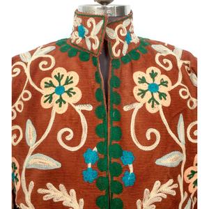 Chaqueta Cotrise Étnica Bordada al por Mayor para Mujer, Abrigo de Otoño/Invierno, Diseño Tradicional Premium, Algodón Transpirable Ecológico - Product Image 3