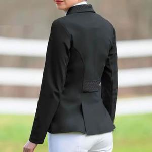 Chaqueta de Equitación Duradera de Manga Larga para Mujer, Nueva Chaqueta Elegante para Competencia Ecuestre - Product Image 5