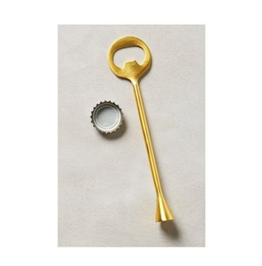 Abridor de botellas metálico moderno con diseño ergonómico que ofrece resistencia, durabilidad y comodidad - Product Image 3