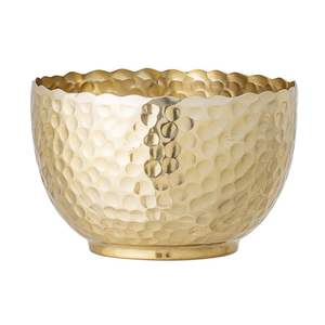 Tazón de Cereales de Metal Dorado para Cocina, Desayuno, Comedor, Tazón de Diseño Moderno, Elegante Tazón de Cereales de Metal - Product Image 1