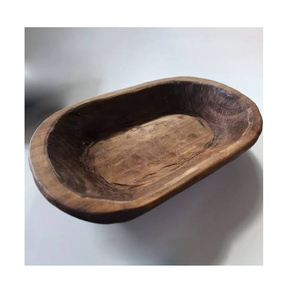Bol à pâte en bois d'acacia en gros, décoration d'intérieur, bol à pâte rustique personnalisé style ferme, prix le plus bas - Product Image 3