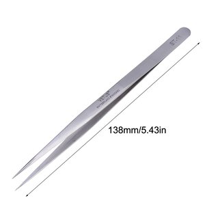 Pince à cils manuelle réutilisable en acier inoxydable, durable, prix de gros populaire, applicateur de recourbe-cils - Product Image 6