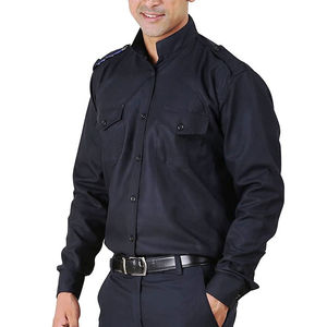 Uniformes de Guardia de Seguridad Privada, Ropa de Trabajo de Verano de Lona Blanca con Camisa de Manga Corta para Guardias de Seguridad - Product Image 5