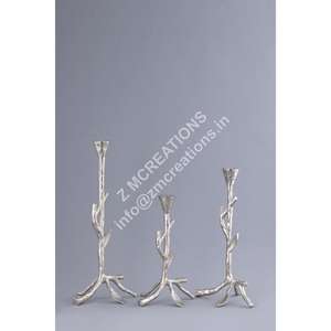 Juego de 3 Portavelas de Metal de Diseño Artesanal, Decoración Moderna para el Hogar, Bodas y Navidad, Precio al por Mayor - Product Image 1
