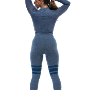 Vente Flash : Combinaison de Sport Moulante et Sexy pour Femme, Tenue de Fitness Ultra-Élastique, Justaucorps de Yoga en Nylon, Leggings et Ensembles de Yoga - Product Image 2
