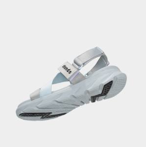 Sandales vietnamiennes au design élégant bleu ciel et gris, alliage antimol durable, patch en caoutchouc de marque SHONDO - Product Image 4