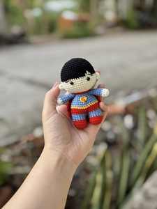 LLavero de animales de ganchillo hecho a mano lindo Amigurumi llavero colgante tejer llavero mochila coche encantos OEM ODM hecho en Vietnam - Product Image 3