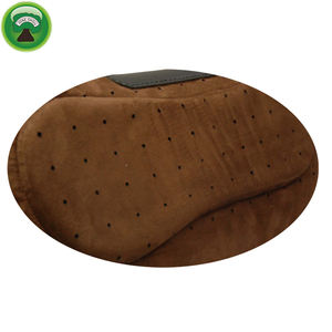 Ensemble de tapis de selle d'équitation en polaire polyester marron - Product Image 5