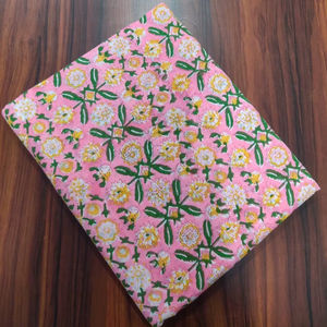 Tela de Algodón 100% Ecológica de Secado Rápido con Estampado a Mano, Peso Medio, Fabricante de Prendas a Medida, Venta al Por Mayor por Yarda - Product Image 2