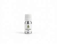 Huile Essentielle de Musc Blanc Premium, Parfum Floral Sucré Longue Durée, pour Savons, Cosmétiques, Bougies, Parfums d'Ambiance, 100% Pure