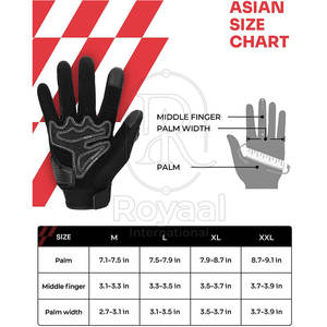 Gants de moto en cuir de haute qualité, pour la conduite, la course, la sécurité, compatibles écran tactile, en vente - Product Image 6