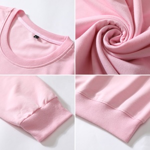 Sweat-shirt unisexe à col rond, couleur unie, manches longues, coupe classique, en coton tricoté, décontracté, pour l'automne, avec logo imprimé sur le devant - Product Image 5
