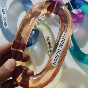 Cadenas Decorativas de Resina para el Hogar, con Alta Transparencia y Múltiples Opciones de Color, para Decoración de Paredes Modernas - Product Image 1