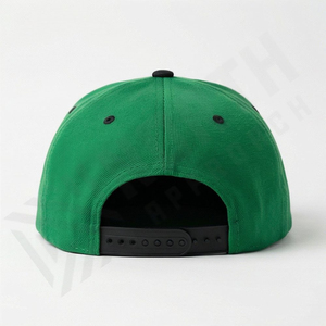 Adjustable <b>Flat</b> Brim Hip Hop <b>Cap</b> Customized Logo Baseball <b>Caps</b> With Bright Color Fashion Gorras Snapback <b>Hat</b> - Product Image 2