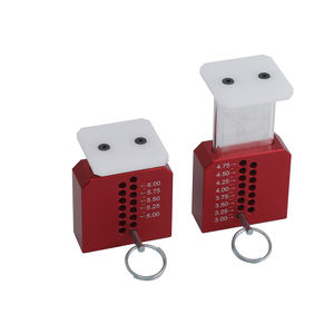 Châssis d'outils de voiture de course Midget à Sprint magnétique réglable personnalisé avec 1/8 incréments de mesure blocs de configuration en aluminium - Product Image 2