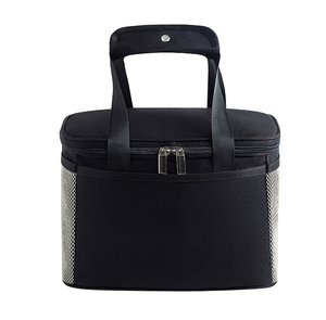 กระเป๋าใส่อาหารกลางวันแบบมีซิป ผ้าอ็อกซ์ฟอร์ด กันน้ำ เก็บความร้อน สำหรับ 4 คน ผ้าหนาพิเศษ สำหรับเก็บอาหาร - Product Image 4