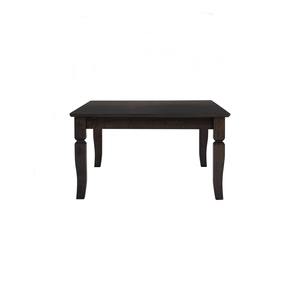 Mid Century Solid Oak Coffee Table Dark <b>Chestnut</b> Finish Top Rectangular Living Room Center Table for Hotel Lobby Project Use - Product Image 2