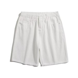 High Quality Custom Men's Canvas Denim <b>Jeans</b> Shorts 100% Cotton Casual Baggy Summer Brown Carpenter <b>Elastic</b> <b>Waist</b> OEM Service - Product Image 5