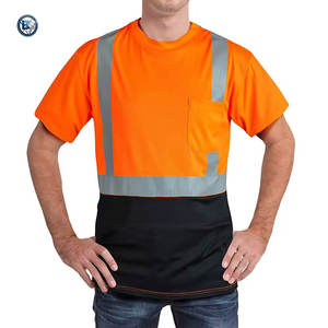 Camisa de Trabajo de Seguridad con Tiras Reflectantes, Transpirable y de Tela Ideal para Trabajadores de Fábrica, Personalizable - Product Image 6