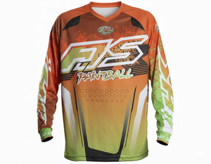 Camiseta de Paintball Personalizada para Equipo, 100% Poliéster, Sublimación Completa, Uniforme Deportivo Transpirable de Secado Rápido con Logotipo - Product Image 2