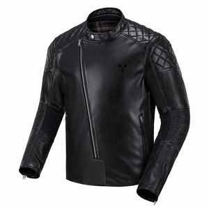 Chaquetas de cuero hechas a medida para motocicleta Chaquetas de carreras con chaquetas de seguridad para motociclistas protectoras a bajo precio - Product Image 1