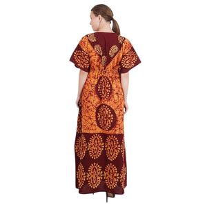 Robe longue en coton personnalisée pour femme, vente en gros, fournisseur OEM, chemise de nuit ample unie, vêtements de nuit - Product Image 3