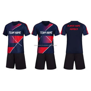 ชุดฟุตบอลสำหรับการแสดง ชุดซับลิเมชั่นเปล่าสำหรับทีมฟุตบอล ชุดฝึกซ้อมทีม ชุดผู้ใหญ่แบบปรับแต่งได้ กางเกงขาสั้น 100% - Product Image 5