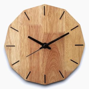 100% Natural Wooden Handmade Modern Durable Wall <b>Clock</b> Cheap Price Elegant Home Decor Living Room <b>Bedroom</b> Office Premium Wooden - Product Image 5