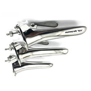 Espéculo Vaginal Cusco, Juego de Instrumentos Quirúrgicos Veterinarios de Acero Inoxidable Reutilizables para Conejos, Perros, Cabras, Jeringas Veterinarias - Product Image 3