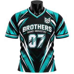 <b>mens</b> white navy pinstripe soccer jersey wholesale <b>mesh</b> sportswear retro training gym t shirt sublimated team uniform <b>tops</b> wear - Product Image 1