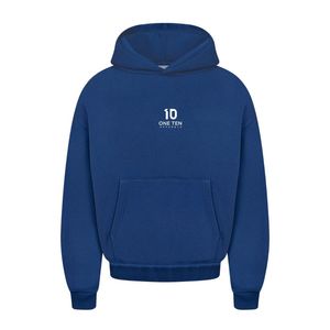 เสื้อฮู้ดแบบสวม Unisex ผ้าคอตตอนผสมเนื้อหนา สไตล์ลำลอง สตรีทแวร์ สำหรับฤดูหนาว มีฮู้ดบุขน - Product Image 1
