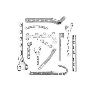 Instrumento de Cirugía Maxilofacial, Serie Trauma, Acero Inoxidable, Cirugía Estética, Placa Micro Recta de 14 Orificios, Alta Calidad - Product Image 6