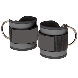 Correas de tobillo acolchadas de neopreno para máquinas de cable, ejercicios de glúteos y piernas, soporte para gimnasio y fitness, precio económico, venta al por mayor - Product Image 1