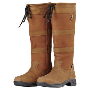 Bota de Montar para Caballo, de Cuero Sintético de Color Sólido, Protección Completa para Montar a Caballo - Product Image 2