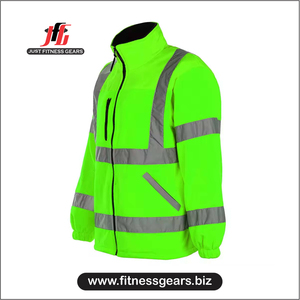 JUST FITNESS GEARS JFG-WJ-2234 Winter <b>Men</b> Hooded High-Visibility Work <b>Jacket</b> Canvas Custom Logo/Color Breathable Eco-Friendly - Product Image 3