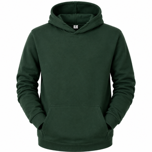 Sweat à capuche unisexe personnalisé OEM vierge, polaire d'hiver, imperméable, respirant, séchage rapide, coton polyester, numérique - Product Image 3
