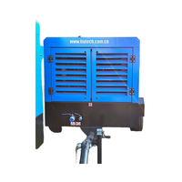 Compresseur d'air Liutech, fabricant de compresseurs d'air Liutech LUY150-13/130-15, compresseur d'air à spirale 140 kW, compresseur mobile pour l'exploitation minière