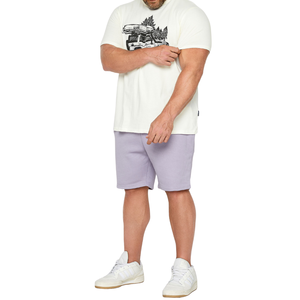 Plus Size Men's Casual <b>Boxer</b> Shorts Cotton Blend Elastic Waist Breathable Canvas Woven Solid Summer Wear Daily Use Quick Dry - Product Image 5