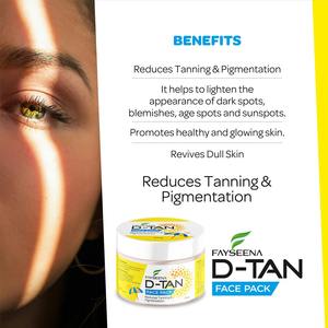 Excellent Quality D <b>Tan</b> <b>Face</b> Pack for Detoxifying Skin and Removing Impurities Available At Best Market Price - Product Image 4