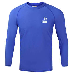 Camisetas de Compresión para Hombre, Estilo 2026, Spandex y Poliéster, Corte Regular, Estampadas, Ligeras, Servicio OEM, Secado Rápido, Transpirables - Product Image 1